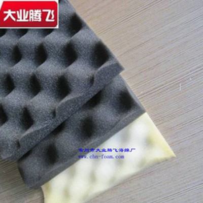 供应空调消音专用阻燃波浪海绵