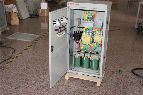 输送带自耦减压起动柜45kW 正反转控制柜