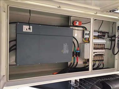 砖厂砖机变频器自动化160kW 风机调速柜