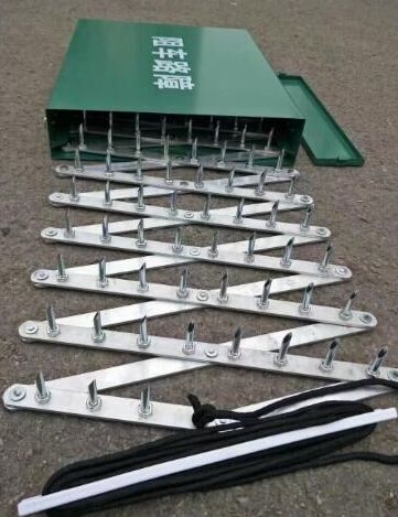 百色阻车器路障爆胎器破胎器供应商