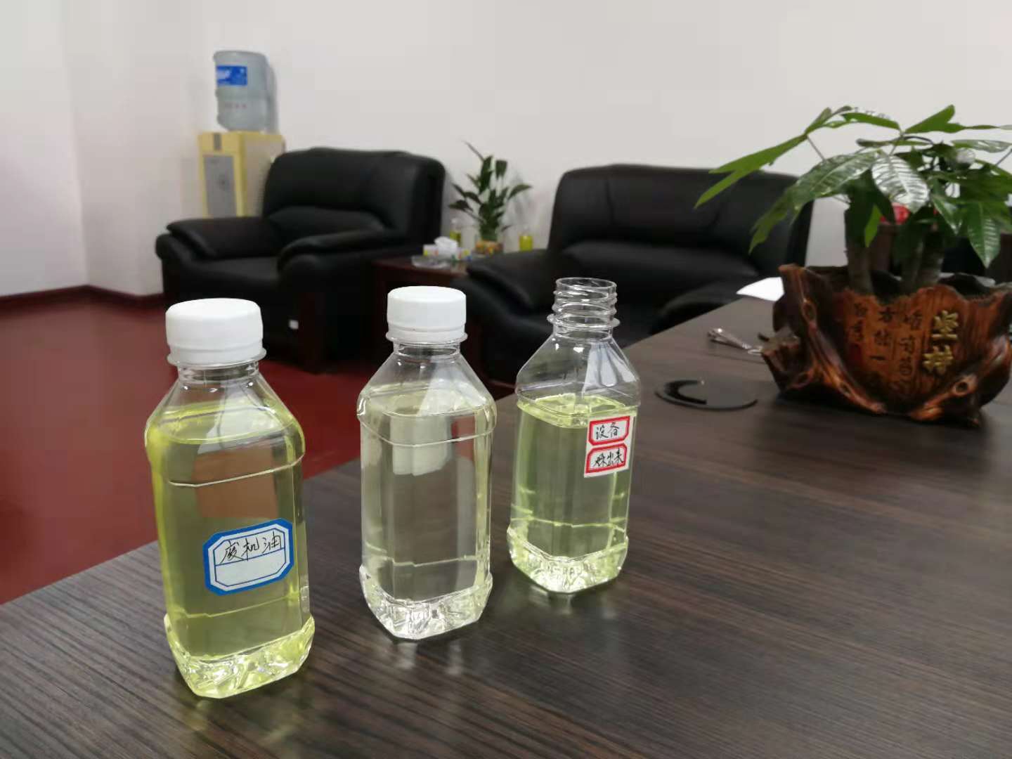 第四代免蒸馏免酸碱废机油炼油技术