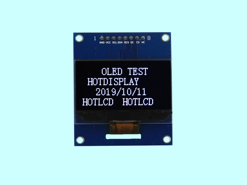 1.54寸128*64分辨率OLED显示模组