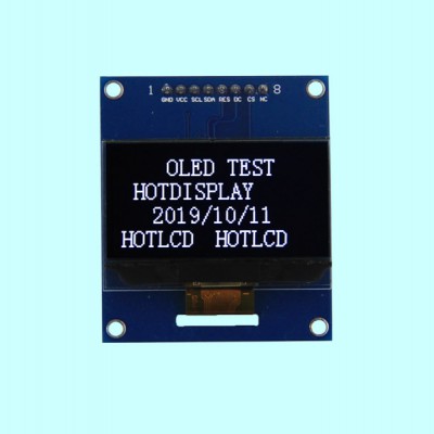 1.54寸128*64分辨率OLED显示模组