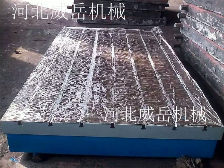泊头量具厂处理铸铁装配平台2*4现货 试验平台定制加工