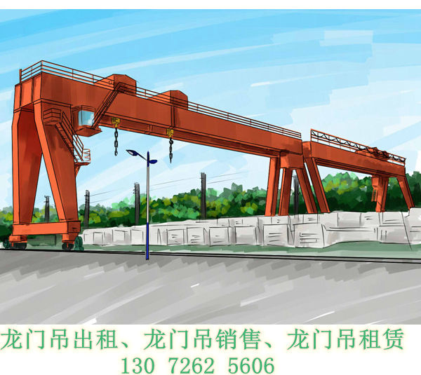 广东珠海龙门吊出租公司 现场勘察