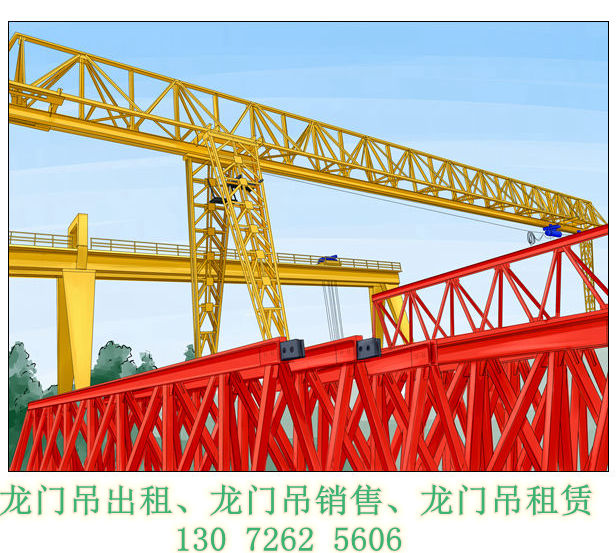 辽宁本溪龙门吊出租公司 现场勘察