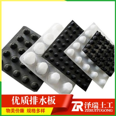 供应长沙车库顶部排水板花园排水板
