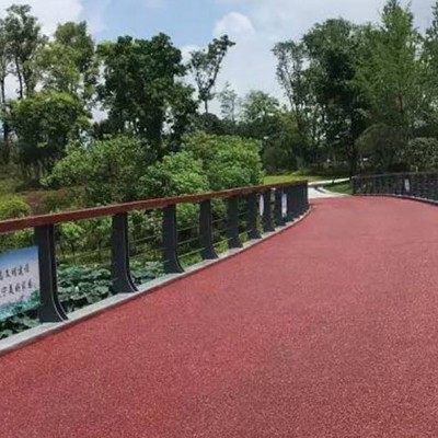 透水混凝土路面打造美丽城市
