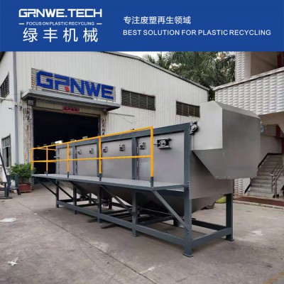 pp分离清洗水槽 沉水塑料清洗设备 pet漂洗水槽