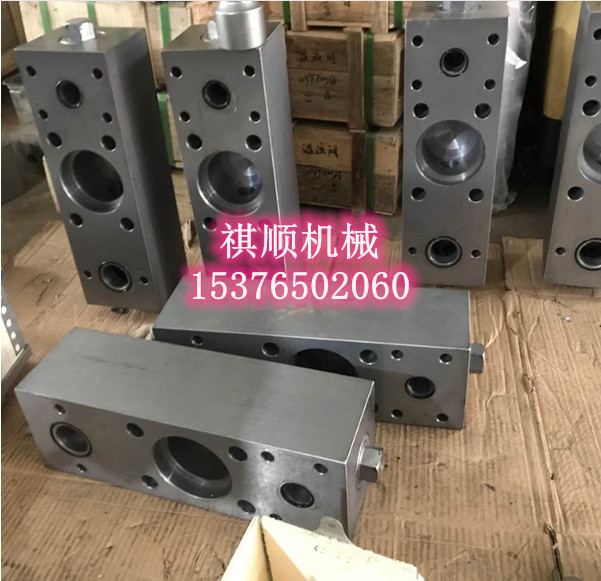浙江中煤BRW125泵头组件单泵体