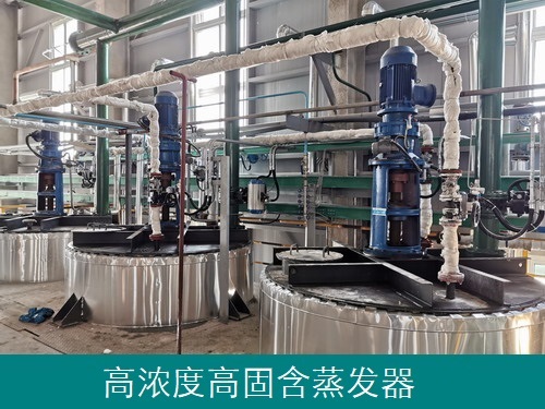 高浓度高固含物料蒸发器
