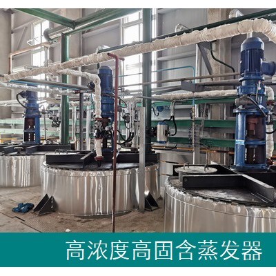 高浓度高固含物料蒸发器
