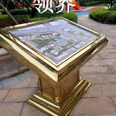 园区标识（总平面导览图）   标识标牌设计制作