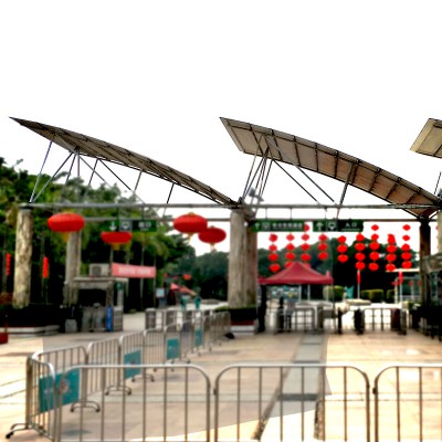 东莞膜结构景观棚汽车棚钢结构停车棚张拉雨棚充电桩遮阳蓬