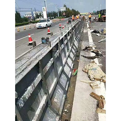 高速公路防撞墙钢模具 —公路防撞墙模具