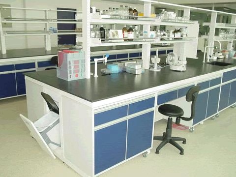 实验台工作台钢木试验台中央边台全钢化验台防腐通风柜全钢操作台