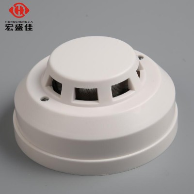 24V联网型烟雾报警器/耐高温机房专用烟雾探测器厂家