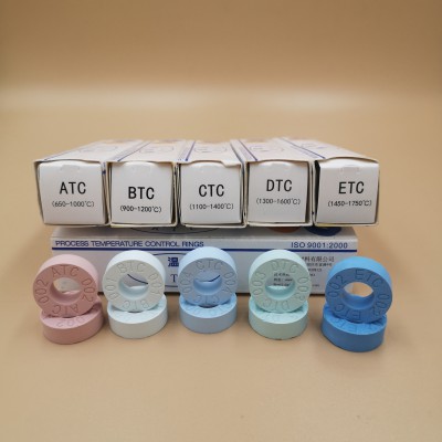 RTC测温环高温窑炉专用陶瓷测温圈校温环窑具窑炉电热偶校正器