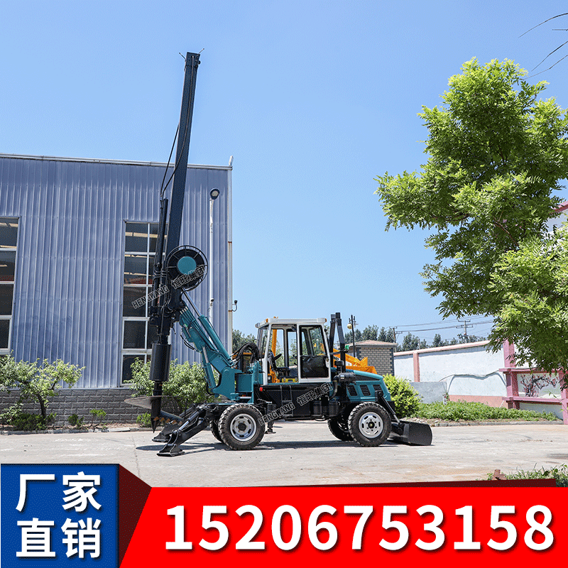 履带式旋挖钻机 轮式旋挖钻机 大孔径打桩机