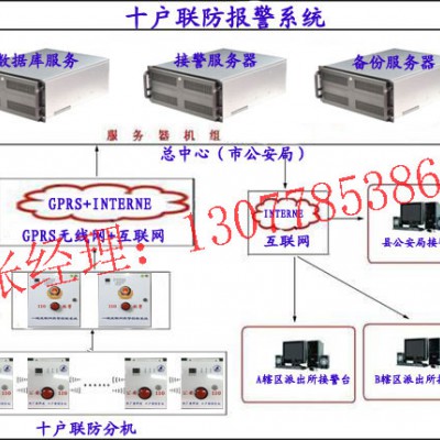 十户联防报警系统，百户联防报警器