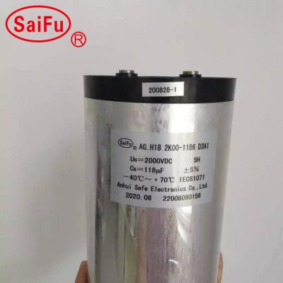 瘦身美容仪器电容2000VDC 118μF
