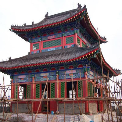 宁夏省银川市古建筑公司一级施工、勘察设计-古建筑修缮