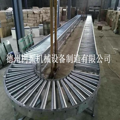 批量制造180度转弯输送机 滚筒转弯机