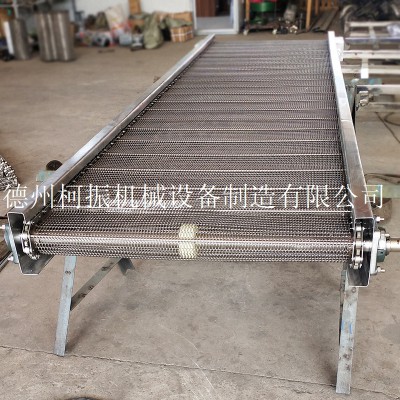 批量制造不锈钢网带输送机 小型食品输送设备