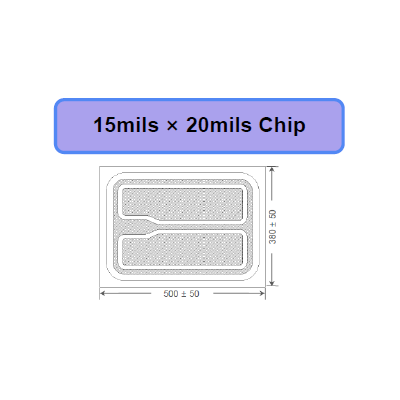 PW进口深紫外15*20milUVB UVC芯片