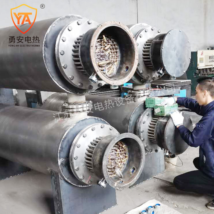 管道式加热器 液体水循环电加热器 快速升温管道式电加热器