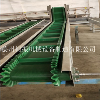 批量制造裙边皮带提升机 流水线式输送设备