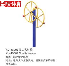 星陵体育室外健身器材双人大转轮