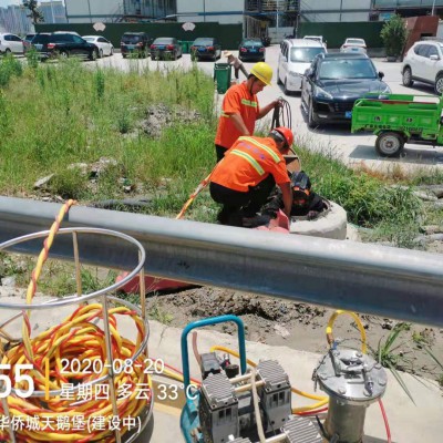 管道疏通清淤施工时注意事项