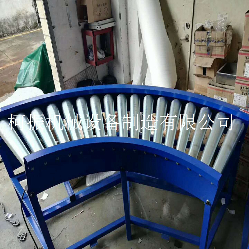 批量制造小型滚筒转弯机 不锈钢90度转弯输送机
