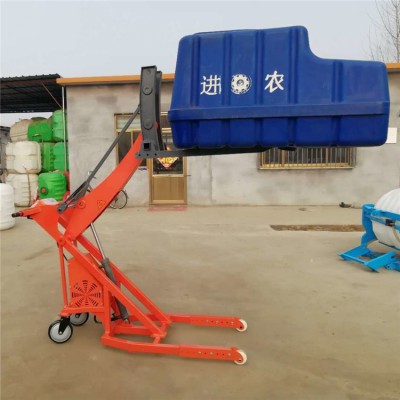 曲臂式装卸叉车 电动液压叉车 全自动升降堆高车热销