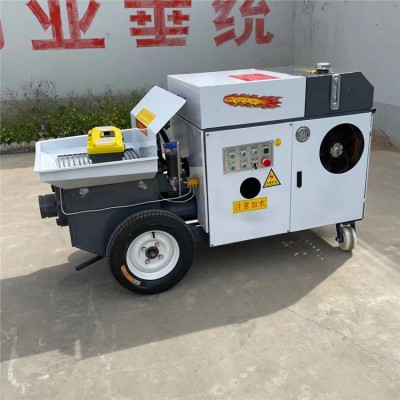 卧式混凝土砂浆输送泵工作高效运作平稳