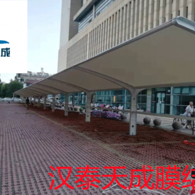 石首市电动车遮阳棚 石首市电动车充电桩膜结构