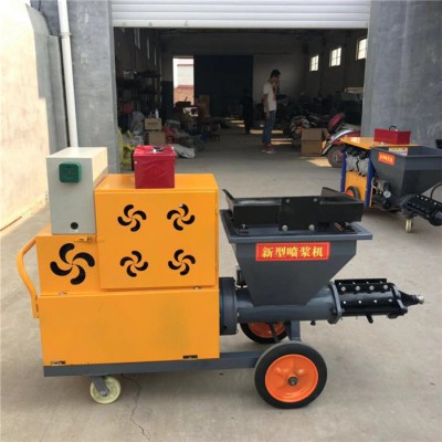 小型水泥砂浆喷涂机运行稳定