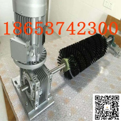 皮带机清扫设备电动清扫器B-1000电动滚刷清扫器型号定制