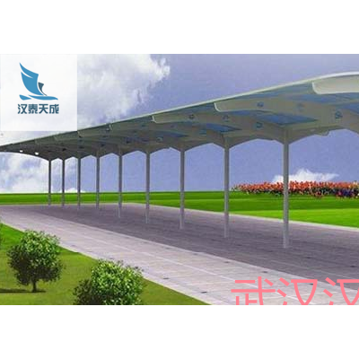 京山市充电桩膜结构报价 京山市充电桩遮阳棚膜结构工程公司