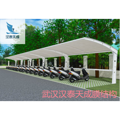 荆门市膜结构公司 荆门市停车场充电桩遮阳棚膜结构维修