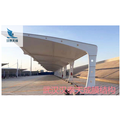 仙桃市充电桩车棚施工 仙桃市车棚膜结构充电桩施工维修