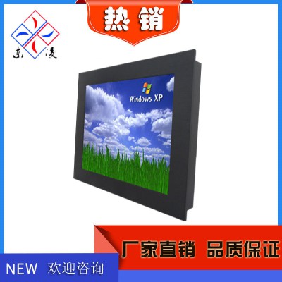 东凌工控嵌入式19寸工业一体机多串口触摸屏