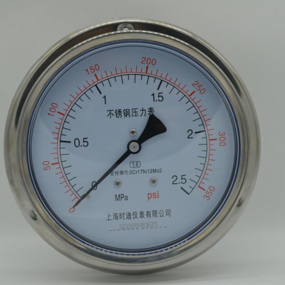 YXC-102B-F 耐蚀磁助电接点压力表优质靓货