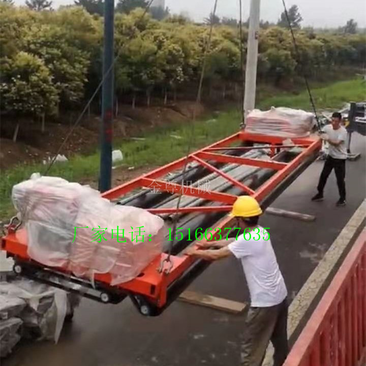 城乡公路滚轴式摊铺机自走式混凝土振动梁马路整平机
