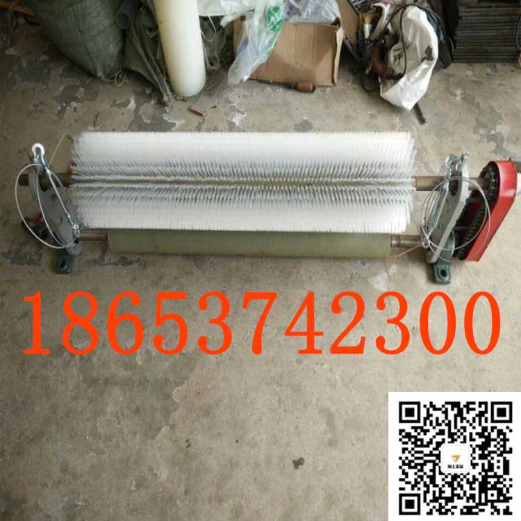 清扫式无动力清扫器B-2000皮带机被动式清扫器尼龙毛刷