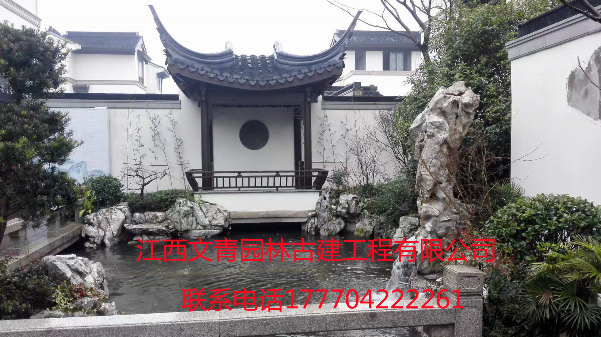江西文青园林古建厂家直销半亭