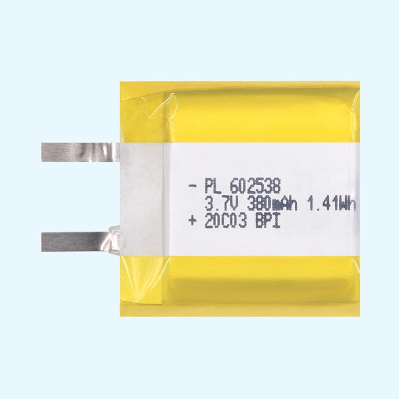 TWS真蓝牙耳机电池602538-380mAh聚合物电池