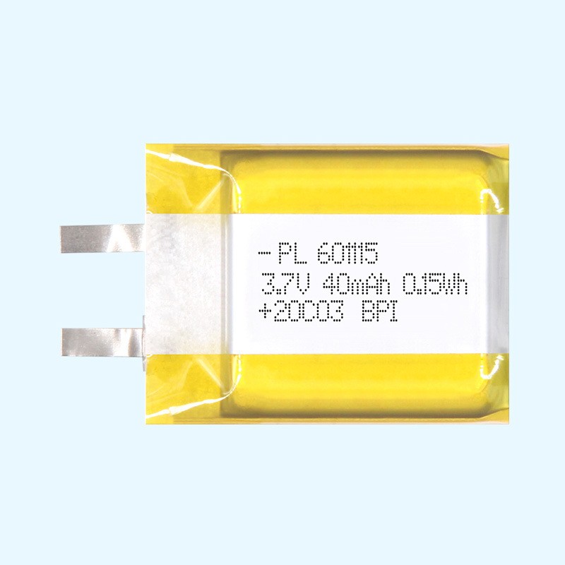 TWS无线蓝牙耳机锂电池601115-40mAh，3.7V