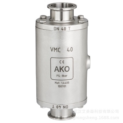 德国AKO  VMC气动挠性阀-卡箍连接